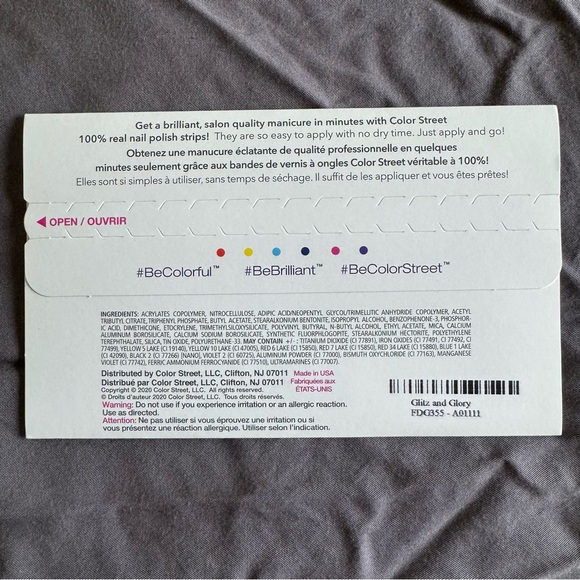 *Retired* Color Street: Glitz and Glory | Fourth of July Patriotic America Red - Picture 5 of 13